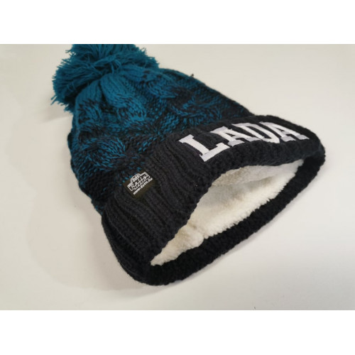 BÉLELT LADA sapka, sötétkék - tengerzöld